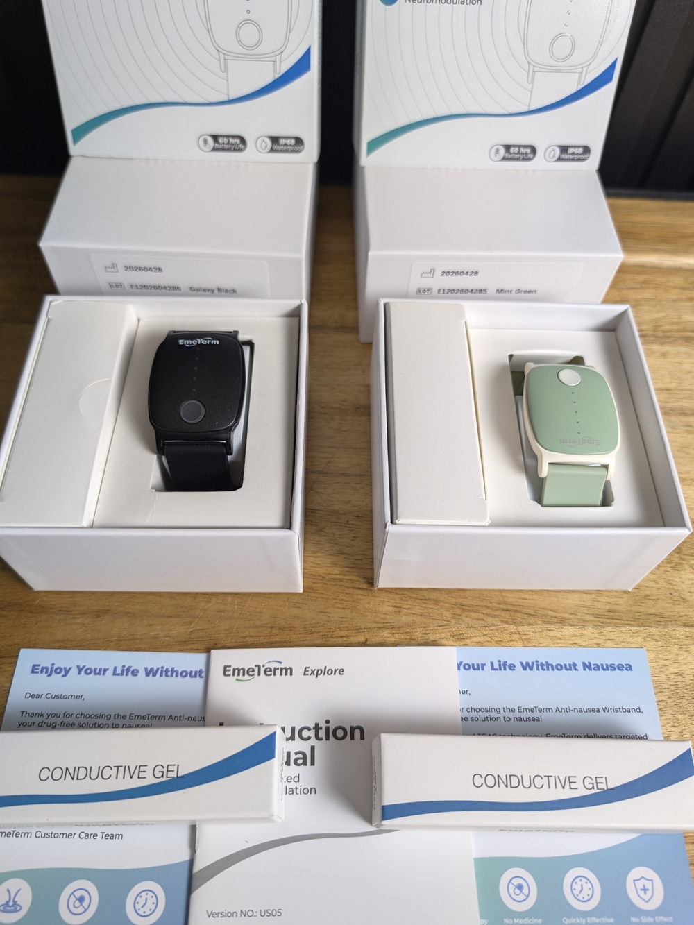2 Pack Emelerm Explore Wristbands